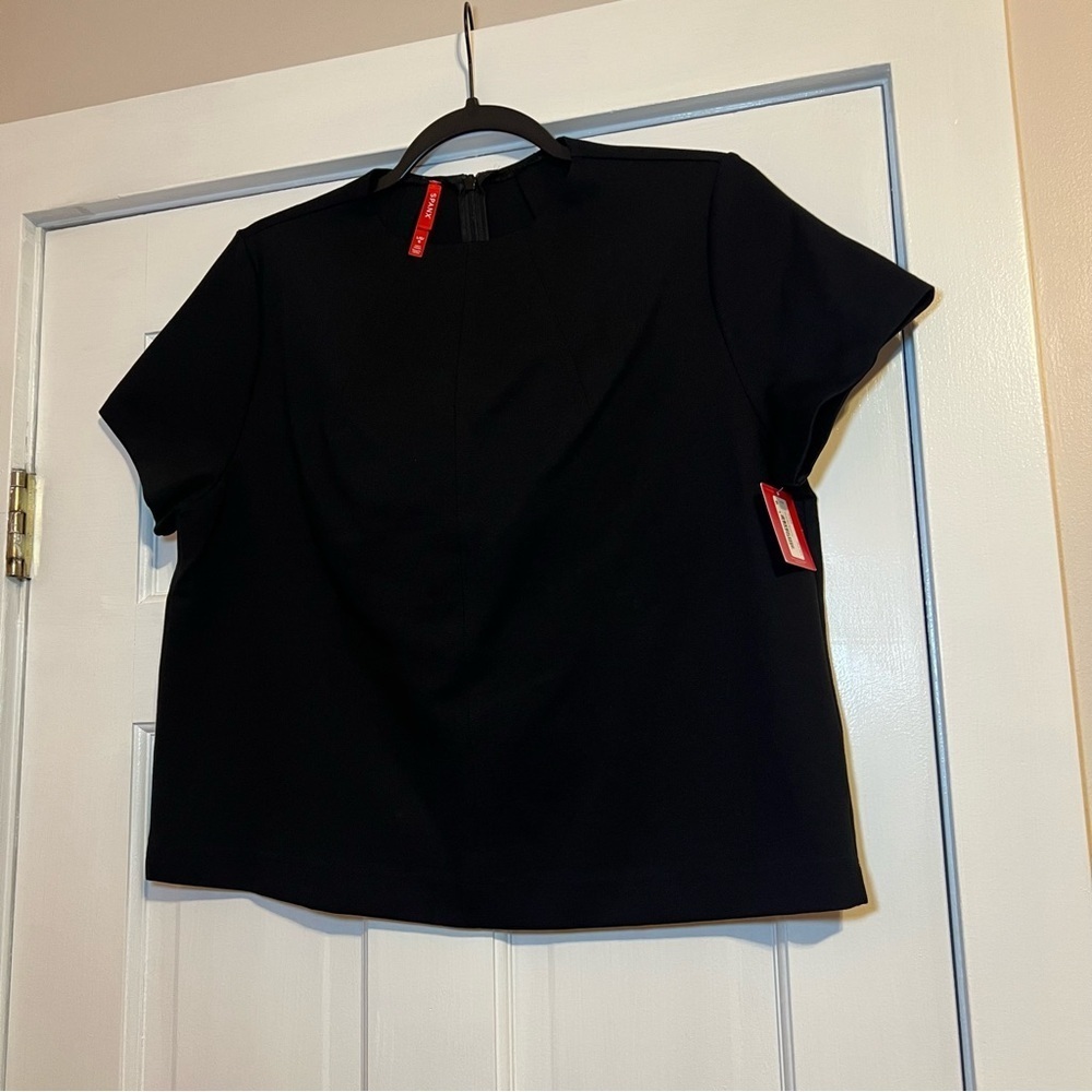 #81 SPANX THE PERFECT FUNNEL TOP IN CLASSIC BLACK